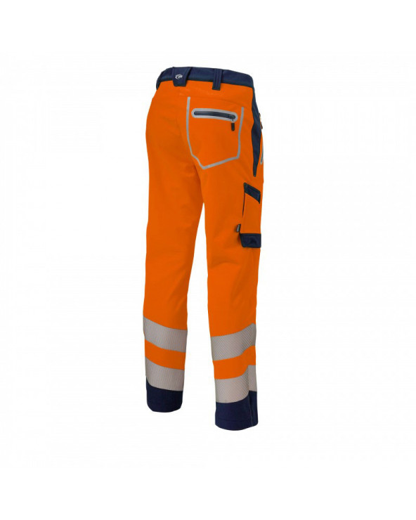 Pantalon de travail softshell haute visibilité orange - MOLINEL